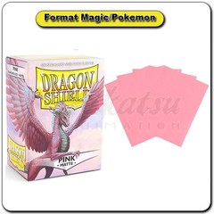 Dragon Shield Sleeves: Standard - Matte Pink (100ct.) ATMDSH11012: